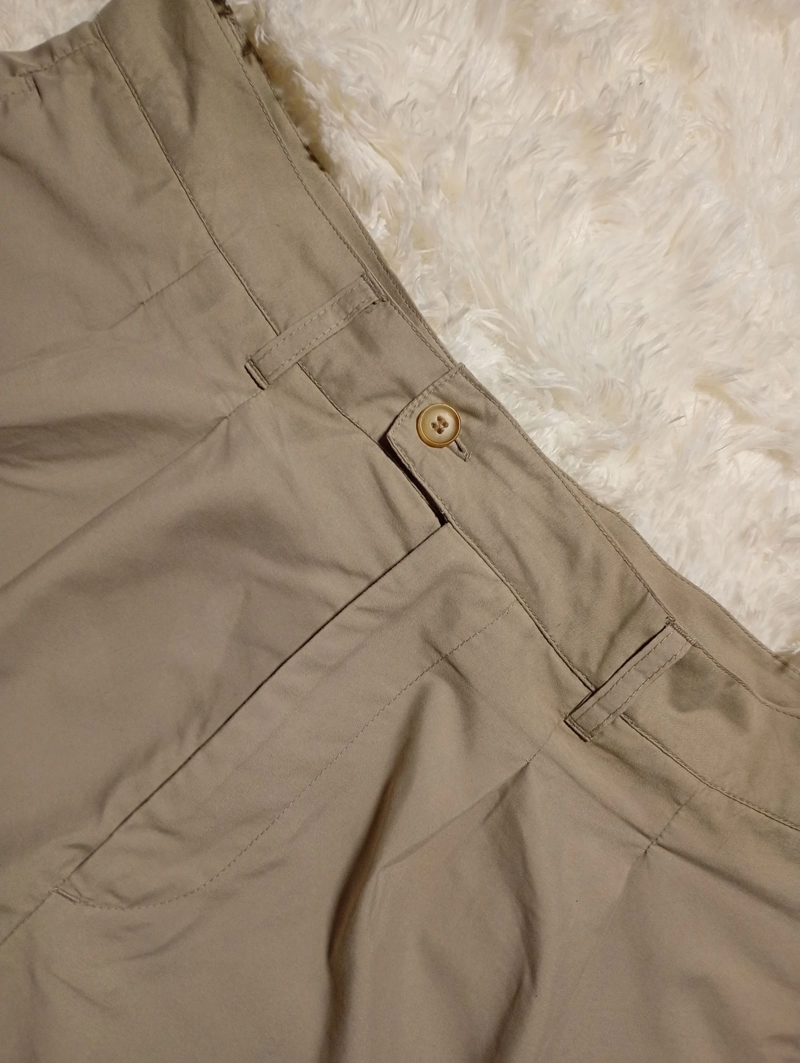 Sergio Tacchini Beige Chino Shorts Size 42 – photo 5